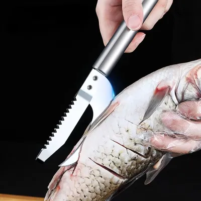 2 in 1 Fish Scale Scraper Knife 